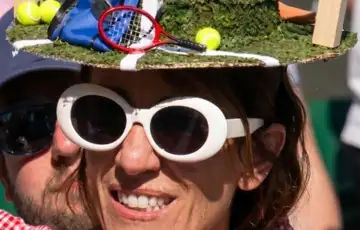 Wimbledon sesir zena
