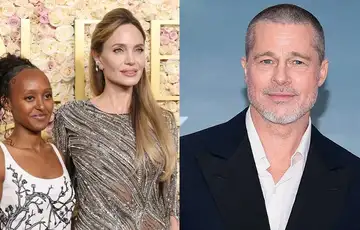 Angelina Jolie Brad Pitt Zahara Jolie Pitt