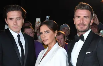 Brooklyn, Victoria i David Beckham