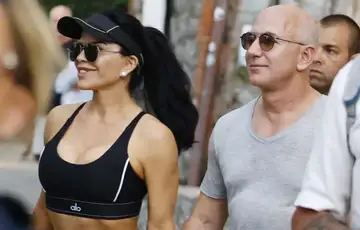 Jeff Bezos i Lauren Sanchez