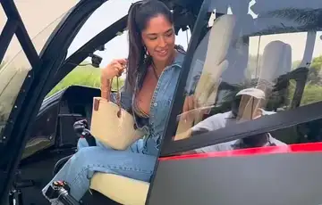 Đina Džinović helikopter