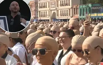 Reper Pitbull zajedno s fanovima srusio Guinnessov rekord najvise celavih ljudi na jednom mjestu