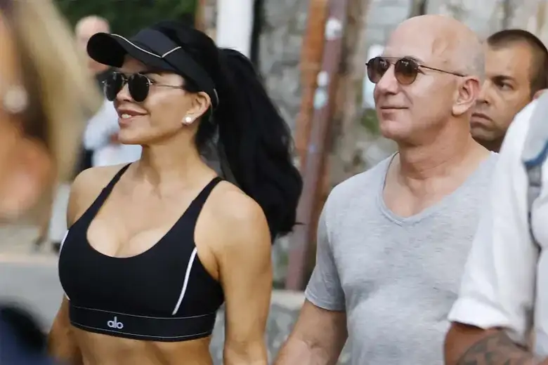 Jeff Bezos i Lauren Sanchez