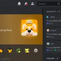 Discord activities