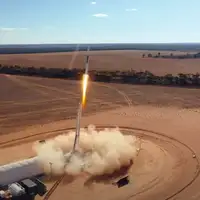 raketa Lansirana raketa sa pogonom na parafinski vosak Foto: Printscreen Youtube