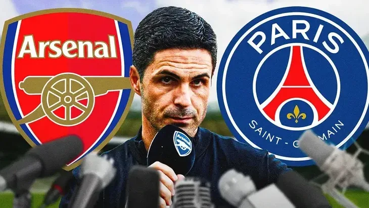 Arsenal PSG Mikel Arteta