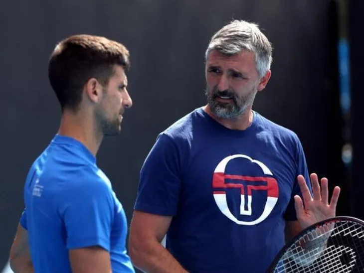 Novak Đoković Goran Ivanišević