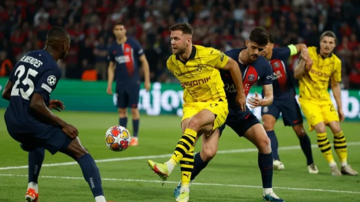 Borussia dortmund  psg  plasman liga prvaka finale for uefa