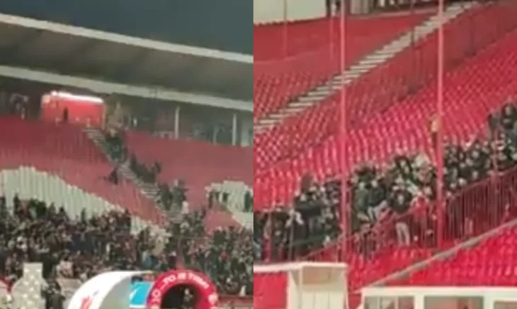 Zvezda radnicki navijaci telegraf