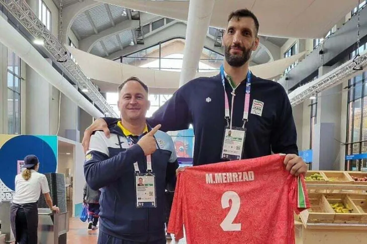Ermin Jusufović i Morteza Mehrzadselakjan (Foto: Facebook)