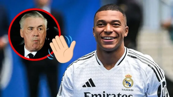 Kylian Mbappé Carlo Ancelotti