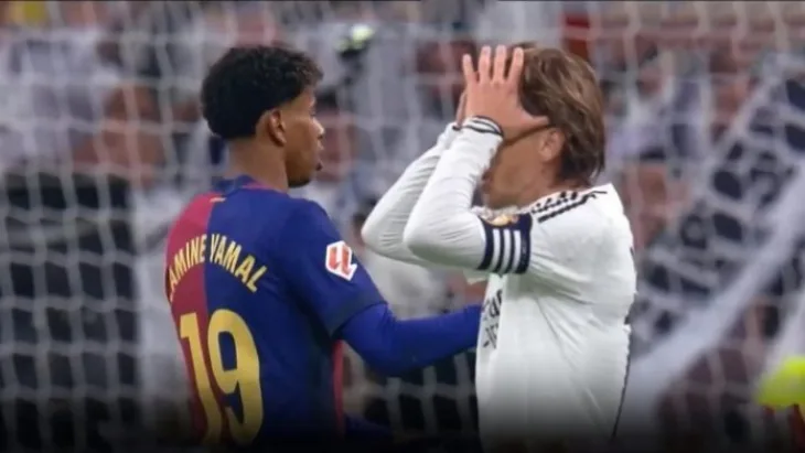 Luka Modric Lamine Yamal