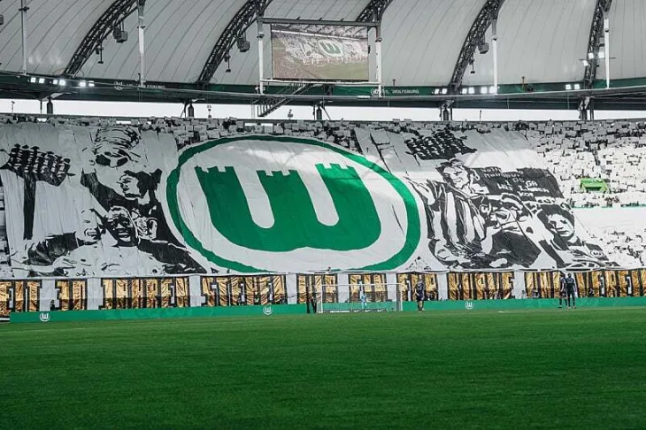 Koreografija navijaca Wolfsburg
