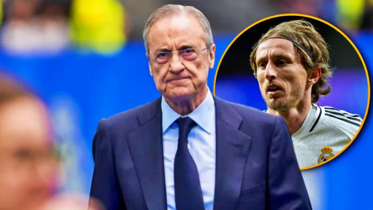 Luka Modric Florentino Perez