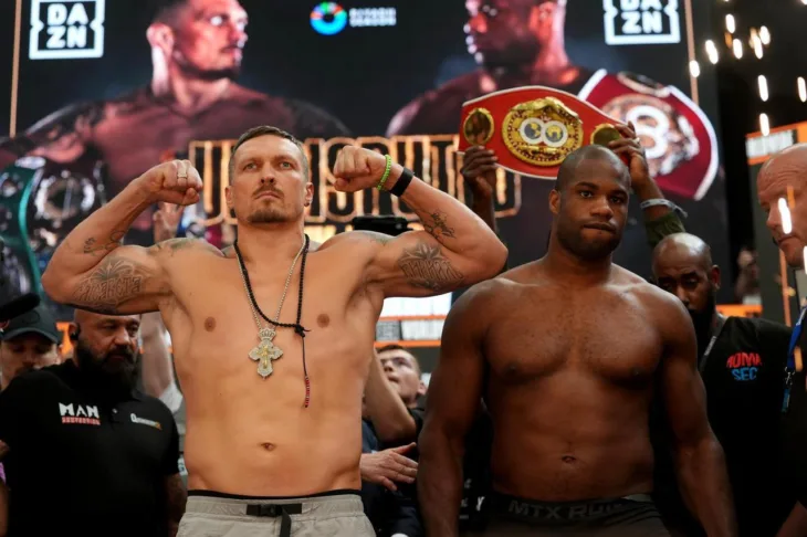 Oleksandr Usik Daniel Dubois