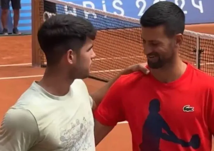 Novak D Jokovic i Karlos Alkaras