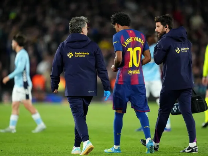 Lamine Yamal 04 povreda