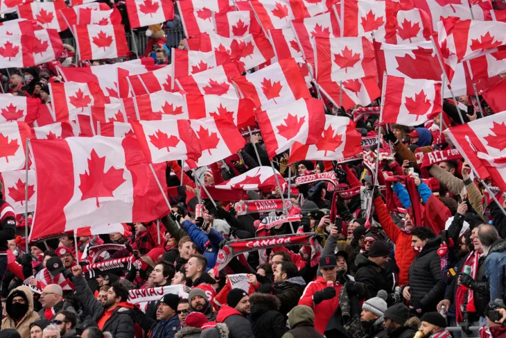 Kanada navijači fudbal