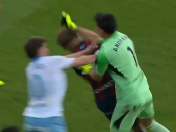 Skandal na derbiju golman zaragoze nokautirao igraca huesce screenshot 2026 04 27 092714 69ef12b8b2bf6