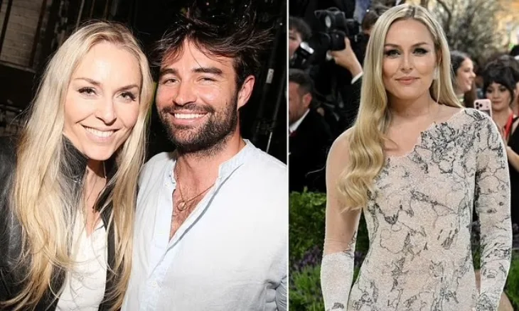 Lindsey Vonn i Matthieu Bailet