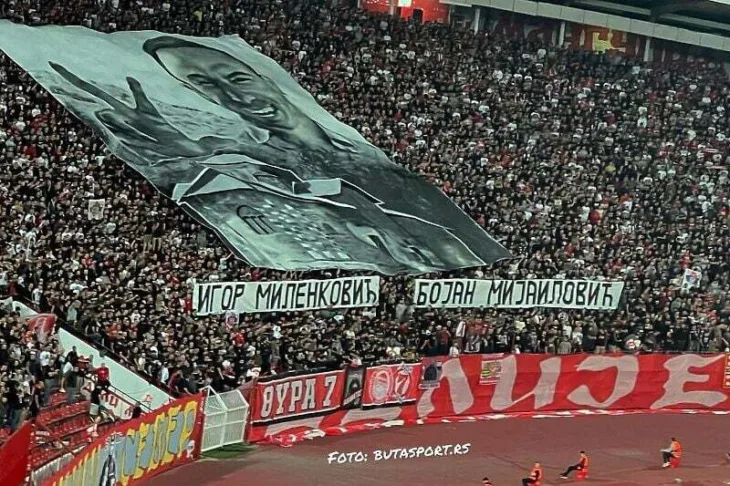Delije pocast teroristima