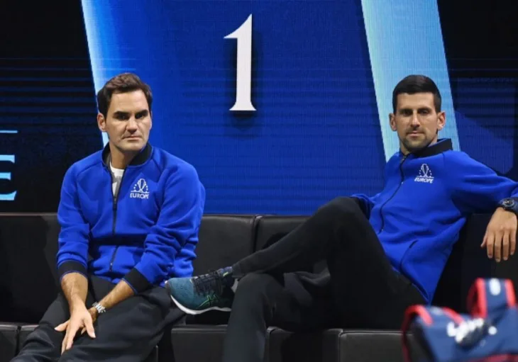 Federer Dokovic EPA