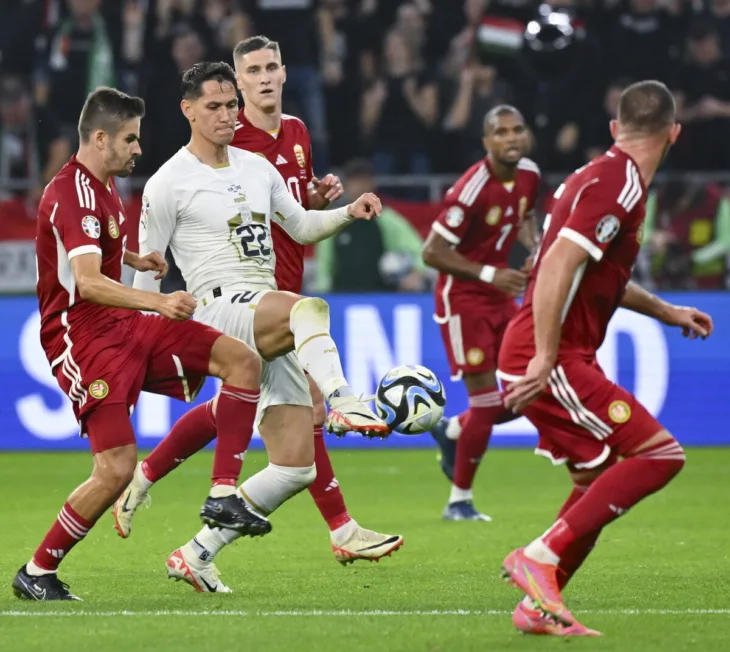 Mađarska Srbija fudbal