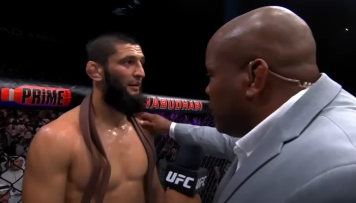 Khamzat Chimaev printscreen