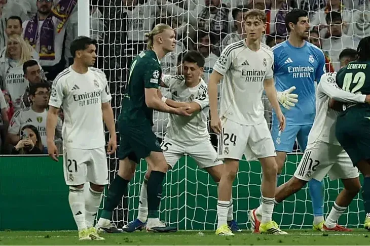 Duel Haalanda i Gulera Foto Real Madrid CF