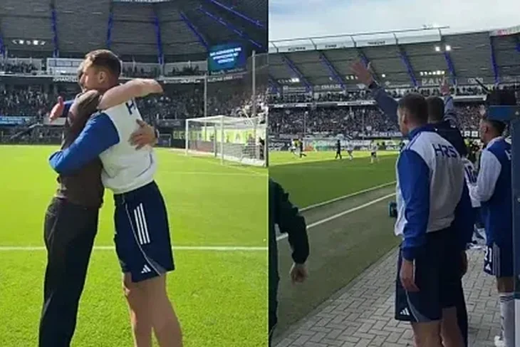 Edin Dzeko Schalke 04 Miron Muslic Nikola Katic