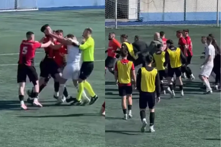 FK Sloboda FK Borac e žestoko sukobili na terenu