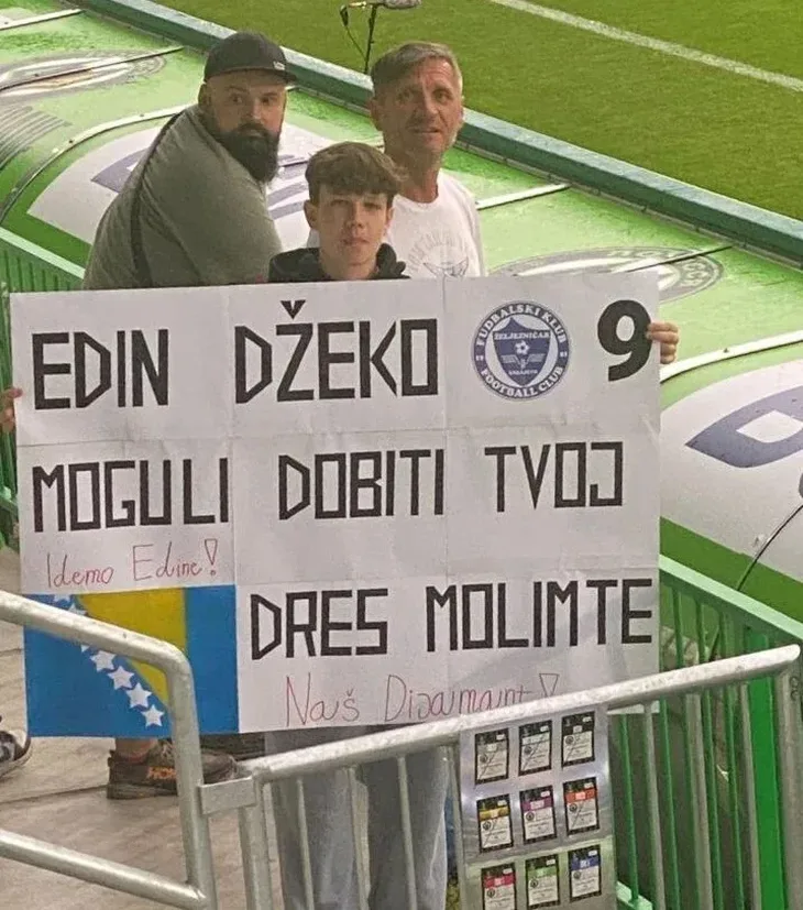 Edin Dzeko fan