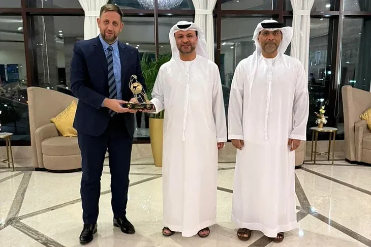 Samir Šaroć i UAE teakwando