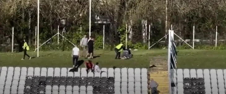 Skandalozne scene na tribinama u Beogradu