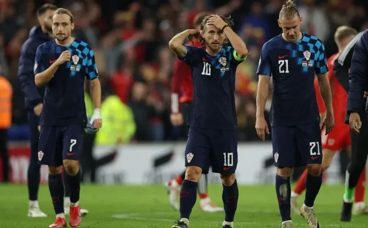 Lovro Majer, Luka Modrić i Domagoj Vida