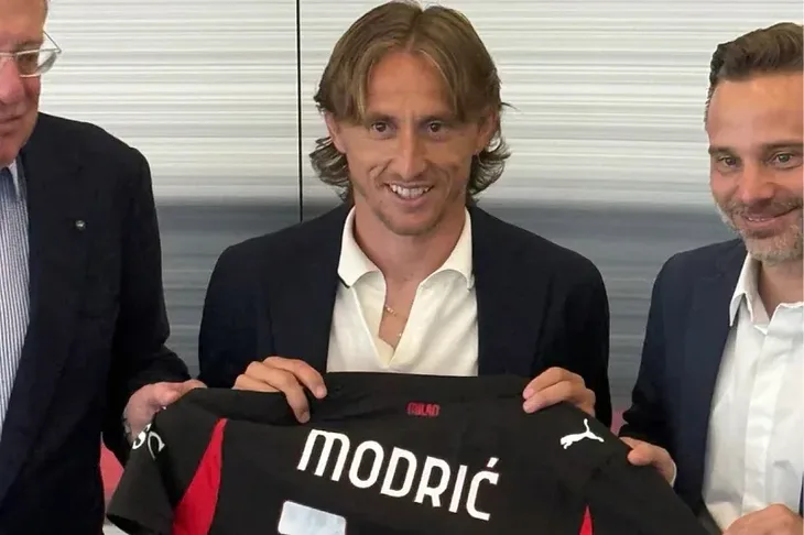 Luka Modric je novi nogometas Milana