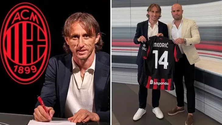 Luka Modric Milan