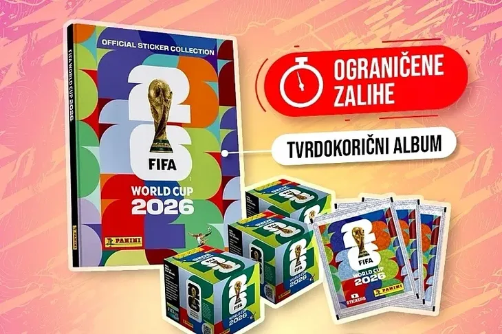 Panini album Zmajevi SP 2026