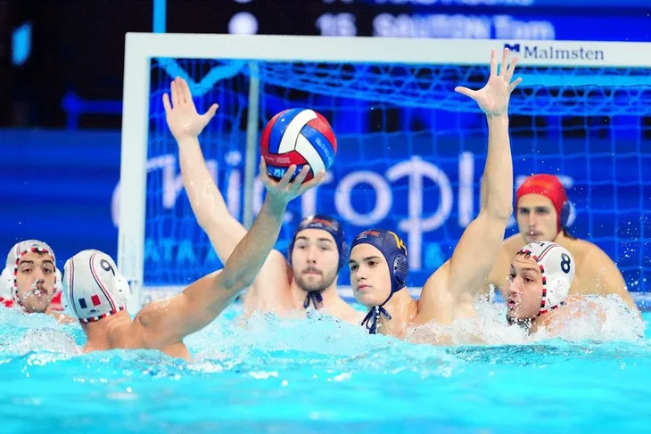 Vaterpolisti Srbija francuska 01 Foto: Tanjug/AP