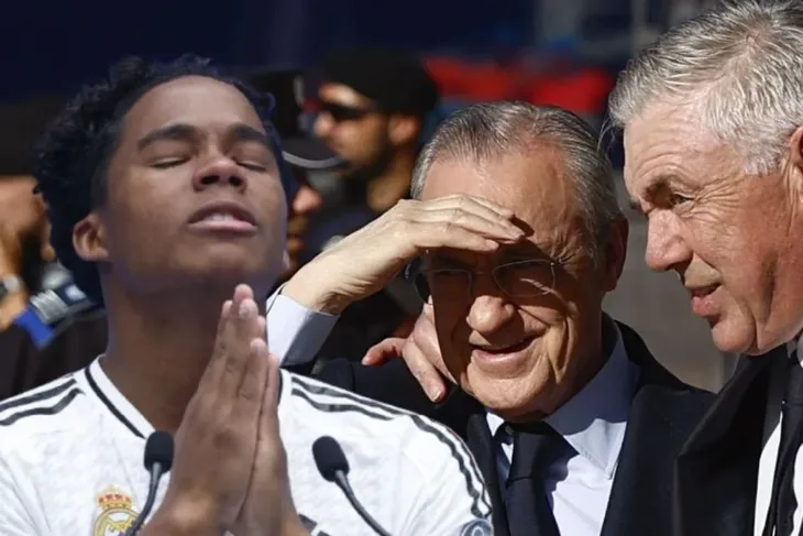 Endrick carlo ancelotti florentino perez