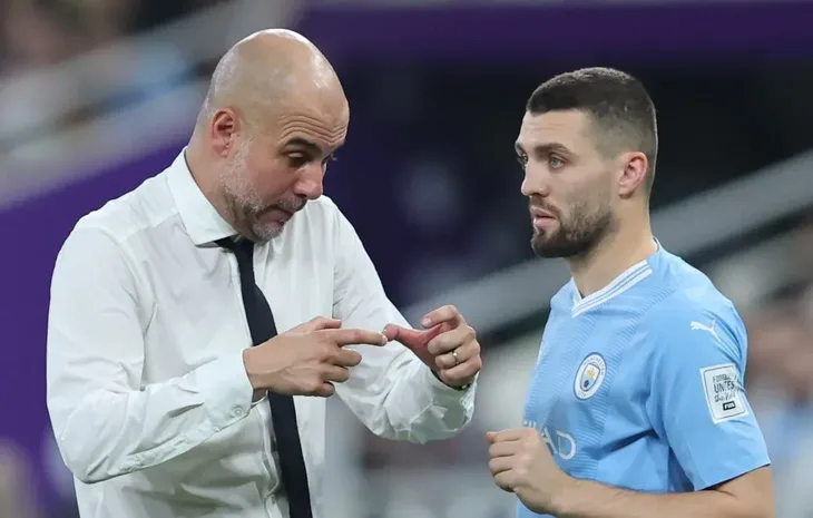Pep guardiola mateo kovacic
