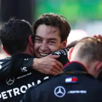 George Russell foto Peter Fox - Formula 1//Getty Images
