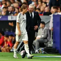 Carlo Ancelotti Luka Modrić