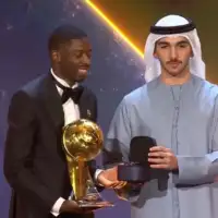 Ousmane Dembele Globe Soccer Awards