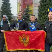 Crnogorci navijaci zenica