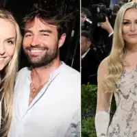 Lindsey Vonn i Matthieu Bailet