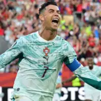 Kristijano Ronaldo slavi gol za Portugal