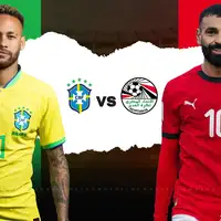 Brazil neymar vs Egypt Salah