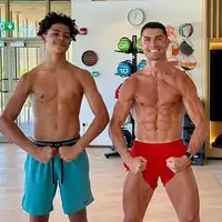 Cristiano Ronaldo Cristiano Ronaldo junior