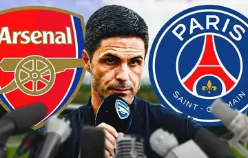 Arsenal PSG Mikel Arteta
